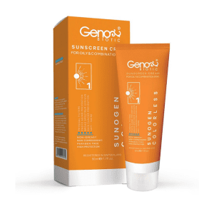 سانوژن ضد آفتاب پوست چرب بی رنگ